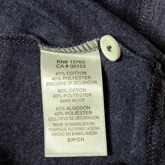 WVU Mountaineers Champions S Henley Shirt Long Sleeve West Virginia Mountaineers - Picture 6 of 9